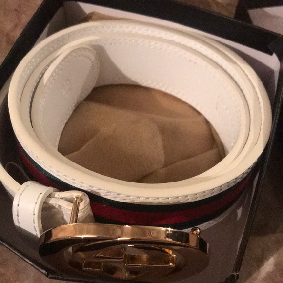 Unisex Gucci Belt Adjustable to size needed - Picture 4 of 5